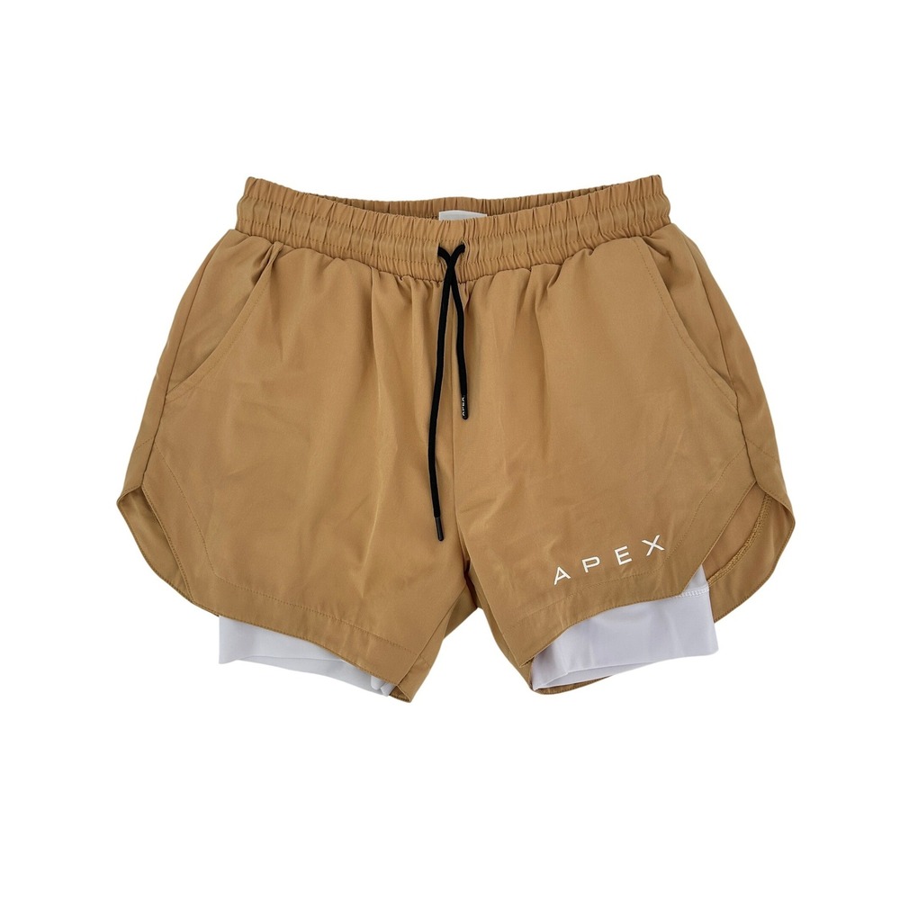 APEX ApexLite Training Shorts Mens Size Medium gym athletic lined